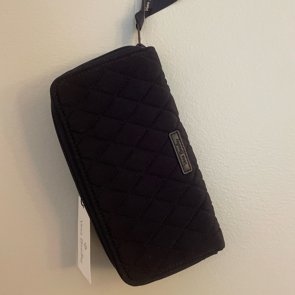 Vera Bradley wallet purse in navy blue brand new